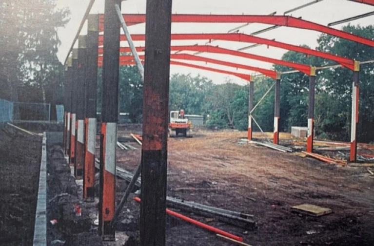 sports hall build